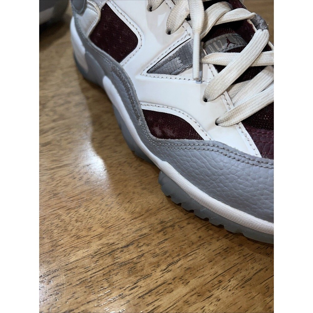 Nike Boys Air Jordan Jumpman Two Trey GS White‎ Cherrywood Red Sneakers Size 4Y - Picture 15 of 15